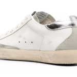Golden Goose Super-Star off-gold glitter star