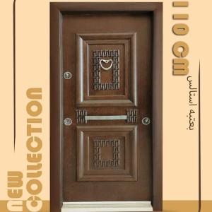 باب مصفح تركى عرض 110 سم