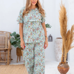 Wild Blossom Nursing Pajama Set
