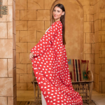 Red Hearts Robe Set