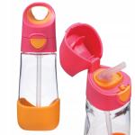 Tritan drink bottle - strawberry shake