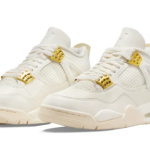 Jordan 4 Retro Miltalic – Gold
