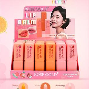 *مرطب الشفاه السحري بنكهات الفواكه من Rose Gold*