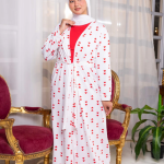 Colored Hearts Robe Set
