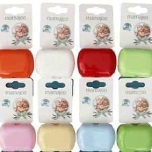 MAMAJOO 1x SOOTHER STORAGE BOX (Assorted Colours)