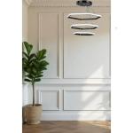 LED metal ceiling lamp 75x60cm + Free Remote