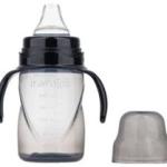 Non-Spill Training Cup 270 ml Black With Handle & AntiColic Soft Spout
