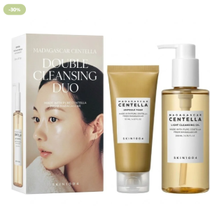 سكين 1004 ثنائي التنظيف المزدوج بسنتيلا مدغشقر – Skin1004 Madagascar Centella Double Cleansing Duo