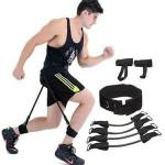M D Stay Fit MD Vertical High Jump Trainer to Improve Leg Strength to Achieve Squat Motion with Jumping | Home Gym Training Set