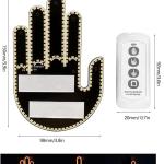 كف ليد مضيئ للزجاج الخلفي  للسيارة