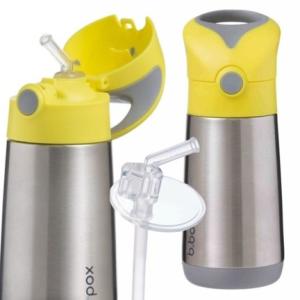 Insulated drink bottle - lemon sherbet