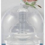 2x ANTI-COLIC BOTTLE TEATS Large & STORAGE BOX