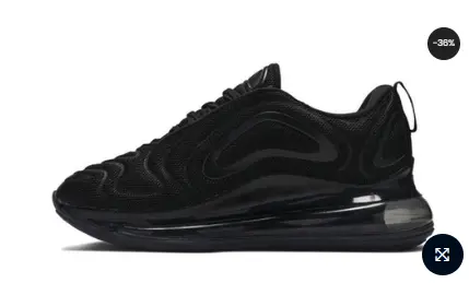 Nike Air Max 720 'Triple Black'