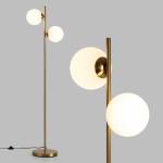 Floor lamp Metal Gold-Bubble