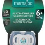 MAMAJOO 1x ORTHODONTIC SILICONE SOOTHER OWL 6M+ & STORAGE BOX