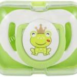 MAMAJOO 1 x ORTHODONTIC SILICONE SOOTHER 6 M + PRINCE FROG & STORAGE BOX
