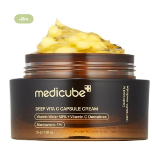 ميديكيوب ديب فيتا سي كريم الكبسولات لتفتيح البشرة – Medicube Deep Vita C Capsule Cream (50ml)