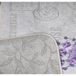 lavender Digital Bathroom Set Non Slip 3Pieces