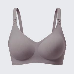 Seamless Front Clip Nursing Bra Plus Size Wirefree Maternity Bralette