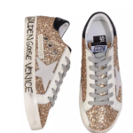 Golden Goose Super-Star Rose Gold Glitter