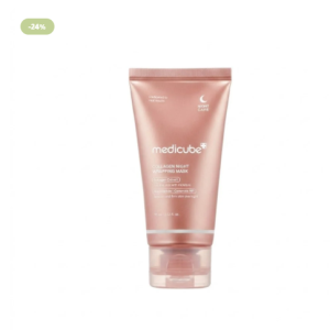 ميديكيوب ماسك الكولاجين الليلي لشد وترطيب البشرة – Medicube Collagen Night Wrapping Mask (75ml)