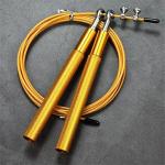 MD Stay Fit Original Metal Skipping Rope, Steel Coated Cable, Aluminum Anti-Skipping Handle, 360 Degree Ball Bearing, 3 Meters Length