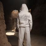 Noise zip up hoodie grey