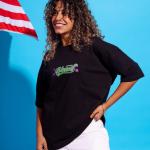 Black Blessed Oversized T-Shirt