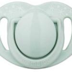 "MAMAJOO TWIN ORTHODONTIC SILICONE SOOTHERS POWDER GREEN 6M+ WITH STERILIZATION & STORAGE BOX"