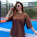 Brown Oversized T-shirt