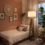 Floor Lamp wood -145700