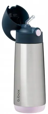 500ml insulated drink bottle - indigo rose