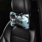 Navy Camouflage - Set of 2 Neck Pillows