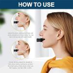MD Stay fit® Breathing Trainer, Portable Lung Trainer, Anti-Breath Trainer for Oral and Muscle Exercise, Daily Fitness Training, Easy to Clean Design