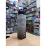 Acrylic Sports Water Bottle - 1 Liter - Gradient Orange with Light Pink Cap