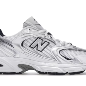 New Balance 530 White Silver Navy