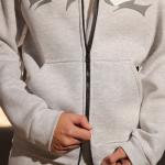 Noise zip up hoodie grey