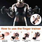 M D Stay Fit MD Hand Grip Strengthener - Adjustable Finger Stretcher for Rock Climbing, Hand Therapy, Arthritis Pain Relief, Carpal Tunnel