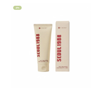 كريم كي سيكريت سيول 1988 بتركيز الحلزون 93% والأرز | K-SECRET SEOUL 1988 Cream: Snail Mucin 93% + Rice 100ml