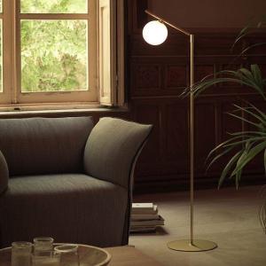 Floor lamp Metal Gold
