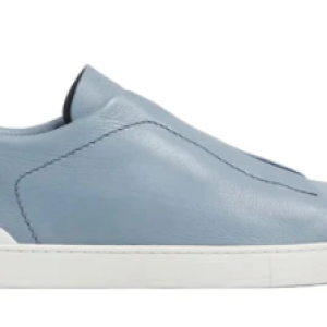 LIGHT BLUE TRIPLE STITCH™ SECONDSKIN SNEAKERS Light Blue