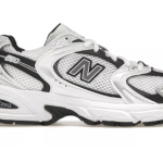 New Balance 530 White Silver Metallic Black