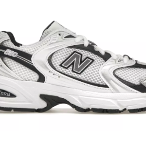 New Balance 530 White Silver Metallic Black