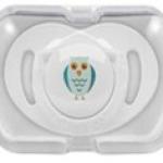 MAMAJOO 1x ORTHODONTIC SILICONE SOOTHER OWL 6M+ & STORAGE BOX