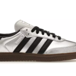 adidas Samba OG Silver Metallic Black Gum