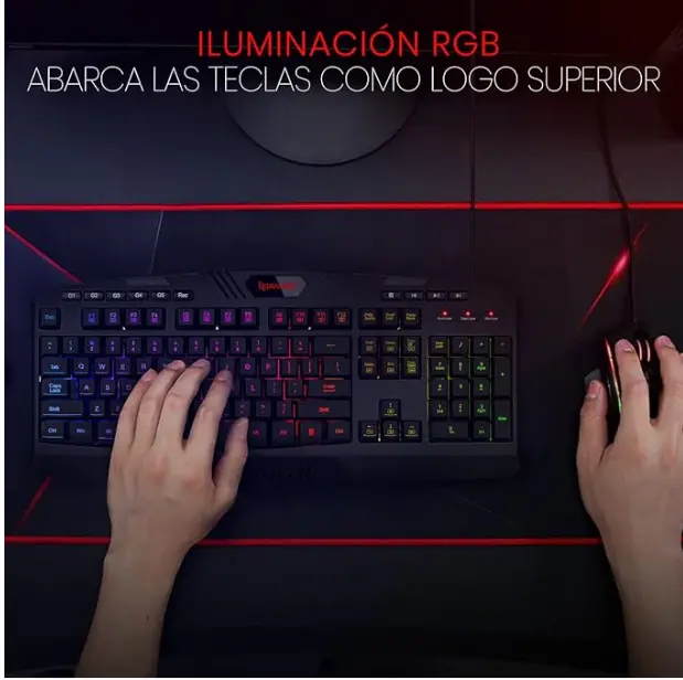 REDRAGON K503 Gamer Membrane Keyboard, Harpe Pro