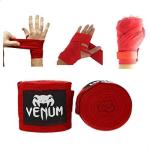 MD STAY FIT Professional Elastic Boxing & MMA Bandage - Hand Bandages & Wrist Support - Available in Length (3M/5M) - Superior Joint Protection During Fighting and Exercise - 1 Pair