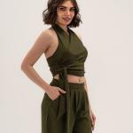 Olive – Linen Pants