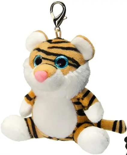 Tiger Orbys Plush Clip