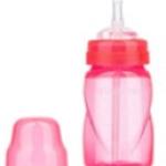Non Spill Anti-Colic Straw Cup 270 ml Pink